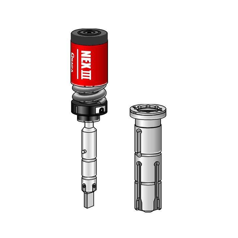 HEX PUNCH ASSY A NEX3 AIR-BLOW HSS+TiCN ID