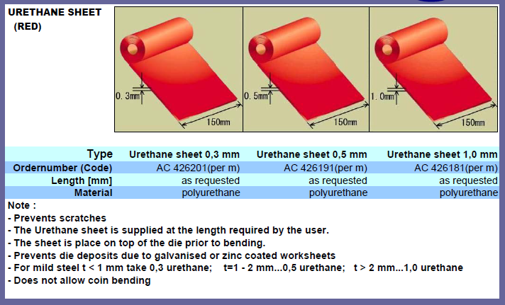 URETHANE SHEET W150 T0.5