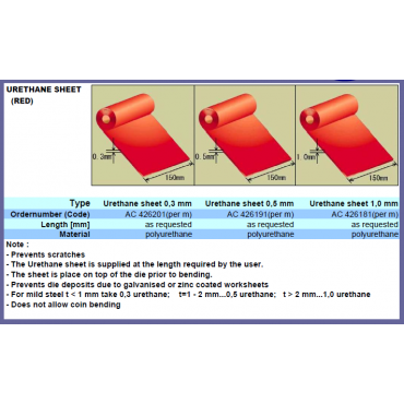 URETHANE SHEET W150 T0.5